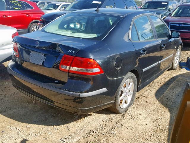 YS3FD46Y271119149 - 2007 SAAB 9-3 2.0T BLACK photo 4