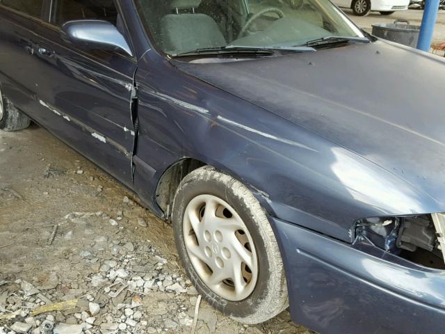 1YVGF22C625299669 - 2002 MAZDA 626 LX BLUE photo 9