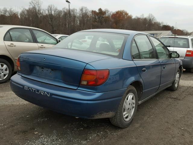 1G8ZF52842Z163765 - 2002 SATURN SL BLUE photo 4