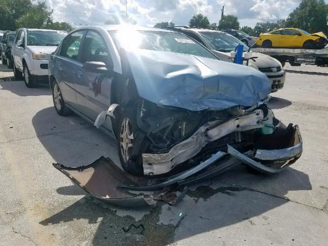 1G8AL52F63Z157486 - 2003 SATURN ION LEVEL BLUE photo 1