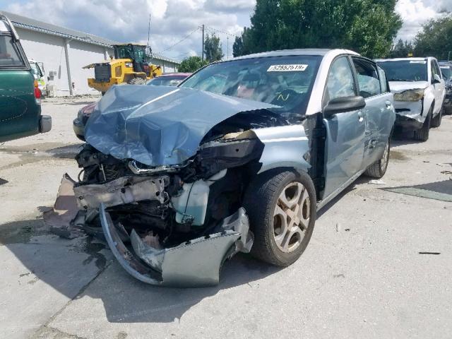 1G8AL52F63Z157486 - 2003 SATURN ION LEVEL BLUE photo 2