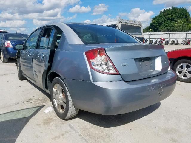 1G8AL52F63Z157486 - 2003 SATURN ION LEVEL BLUE photo 3