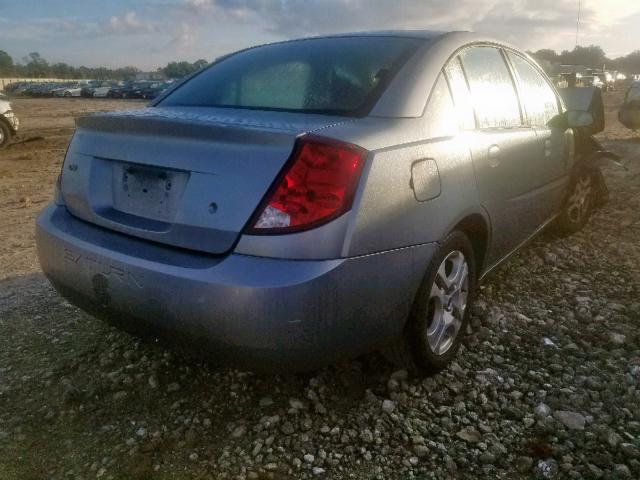 1G8AL52F63Z157486 - 2003 SATURN ION LEVEL BLUE photo 4