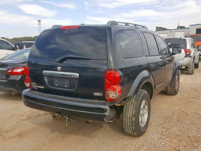 1D8HB58276F130042 - 2006 DODGE DURANGO LI BLACK photo 4