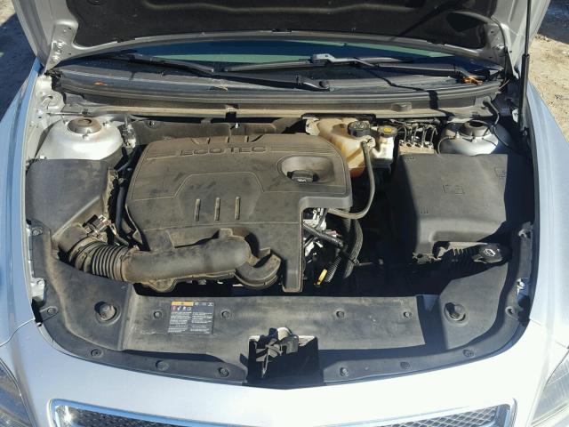 1G1ZC5EU5BF344584 - 2011 CHEVROLET MALIBU 1LT SILVER photo 7