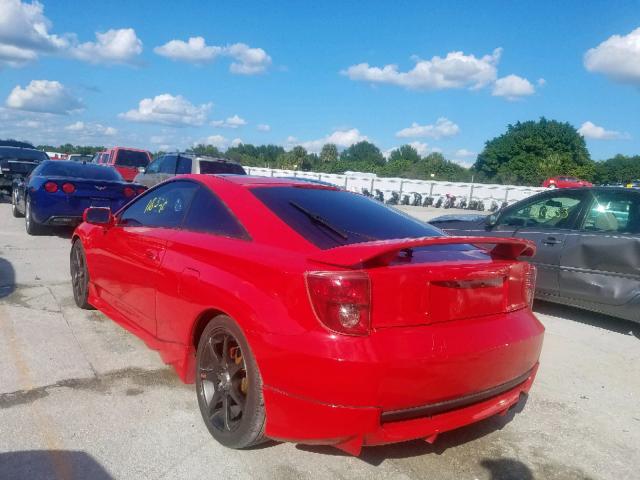 JTDDY32TXY0030962 - 2000 TOYOTA CELICA GT- RED photo 3