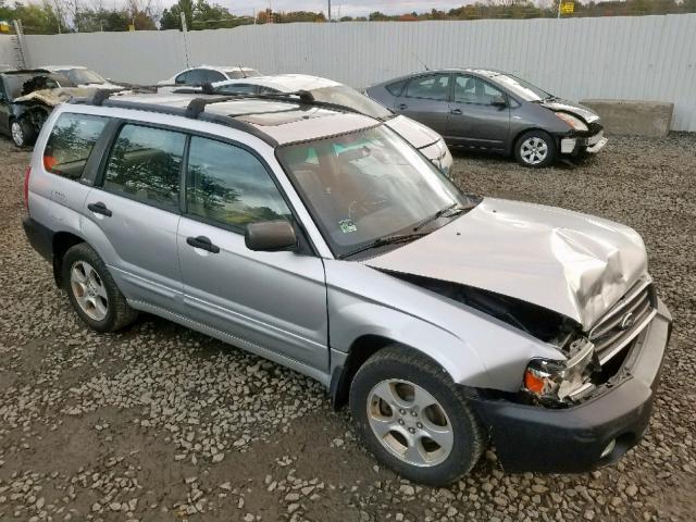 JF1SG65674H747872 - 2004 SUBARU FORESTER 2 SILVER photo 1