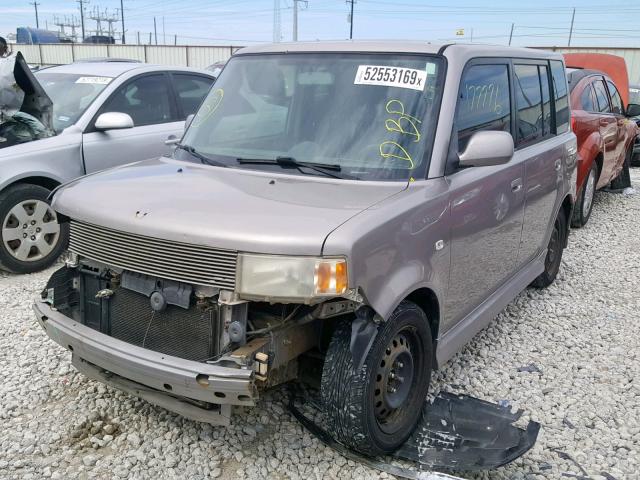 JTLKT324540152870 - 2004 TOYOTA SCION XB 灰色 照片 2