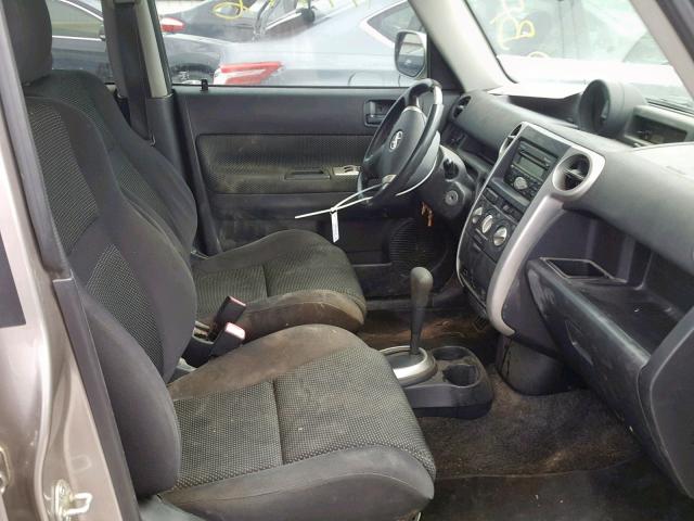 JTLKT324540152870 - 2004 TOYOTA SCION XB 灰色 照片 5