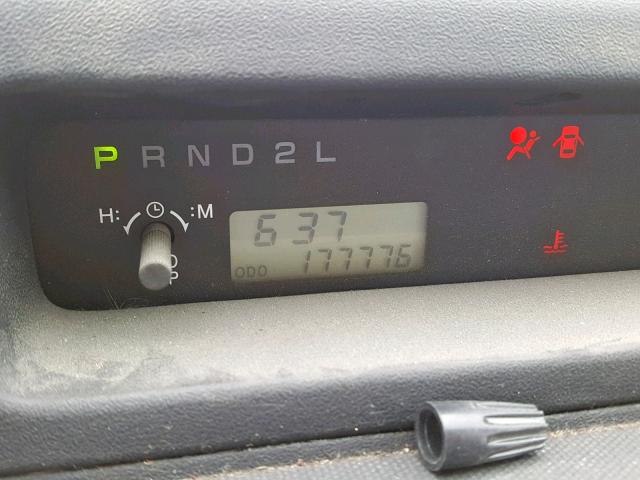 JTLKT324540152870 - 2004 TOYOTA SCION XB 灰色 照片 8