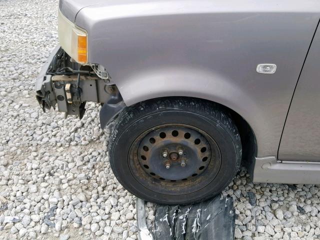 JTLKT324540152870 - 2004 TOYOTA SCION XB 灰色 照片 9