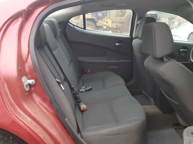 2G2WP522441314718 - 2004 PONTIAC GRAND PRIX RED photo 6