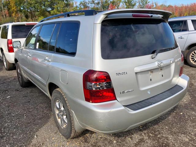 JTEHP21A370231658 - 2007 TOYOTA HIGHLANDER SILVER photo 4