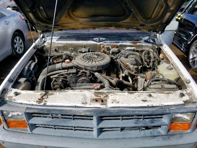 1B7FL69X2KS166385 - 1989 DODGE DAKOTA SPO WHITE photo 7