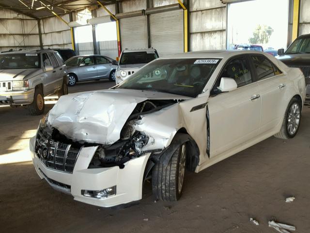 1G6DP5E38C0113702 - 2012 CADILLAC CTS PREMIU CREAM photo 2