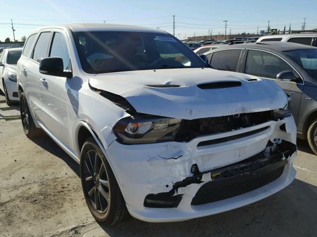 1C4SDHCT2JC132890 - 2018 DODGE DURANGO R/ WHITE photo 1