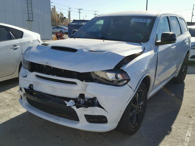 1C4SDHCT2JC132890 - 2018 DODGE DURANGO R/ WHITE photo 2