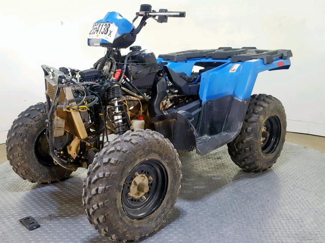 4XASEA574HA078817 - 2017 POLARIS SPORTSMAN BLUE photo 4