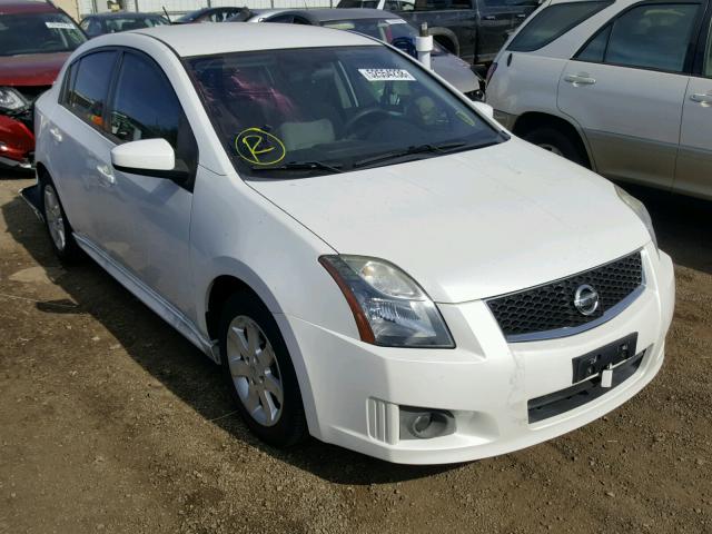 3N1AB6AP6AL674142 - 2010 NISSAN SENTRA 2.0 WHITE photo 1