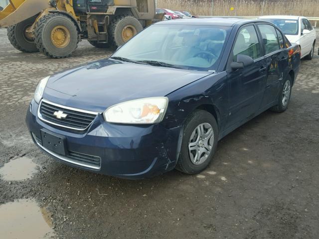 1G1ZS57F07F109888 - 2007 CHEVROLET MALIBU LS 蓝色 照片 2