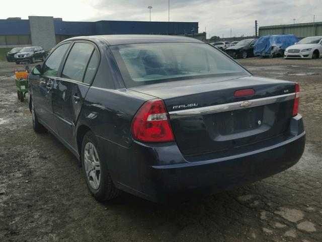 1G1ZS57F07F109888 - 2007 CHEVROLET MALIBU LS 蓝色 照片 3