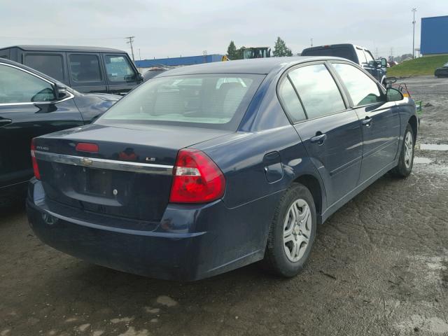 1G1ZS57F07F109888 - 2007 CHEVROLET MALIBU LS 蓝色 照片 4
