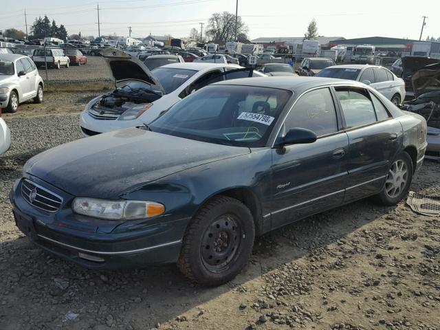 2G4WB52K1W1607694 - 1998 BUICK REGAL LS GREEN photo 2