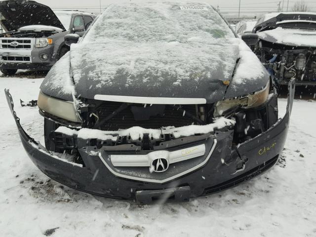 19UUA66205A068666 - 2005 ACURA TL BLACK photo 9