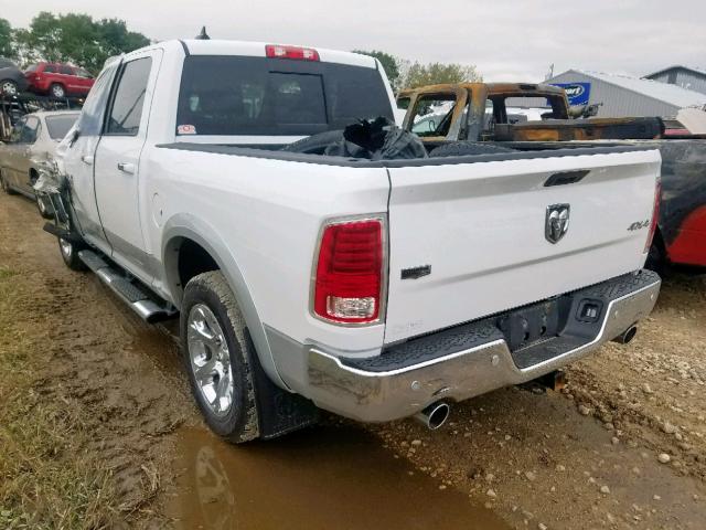 1C6RR7NM8ES276818 - 2014 RAM 1500 LARAM WHITE photo 3