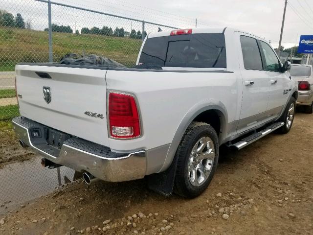 1C6RR7NM8ES276818 - 2014 RAM 1500 LARAM WHITE photo 4