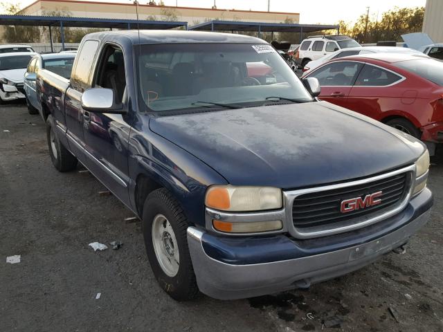 1GTEC19T61Z150563 - 2001 GMC NEW SIERRA BLUE photo 1