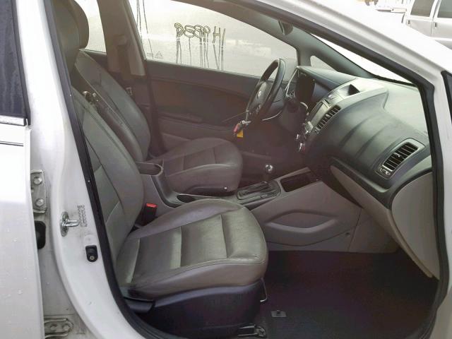 KNAFZ4A82E5058968 - 2014 KIA FORTE EX  photo 5