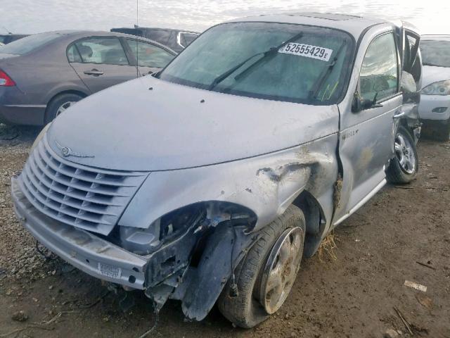 3C8FY4BB91T306934 - 2001 CHRYSLER PT CRUISER SILVER photo 2