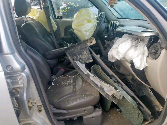 3C8FY4BB91T306934 - 2001 CHRYSLER PT CRUISER SILVER photo 5