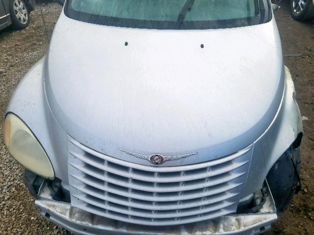 3C8FY4BB91T306934 - 2001 CHRYSLER PT CRUISER SILVER photo 7