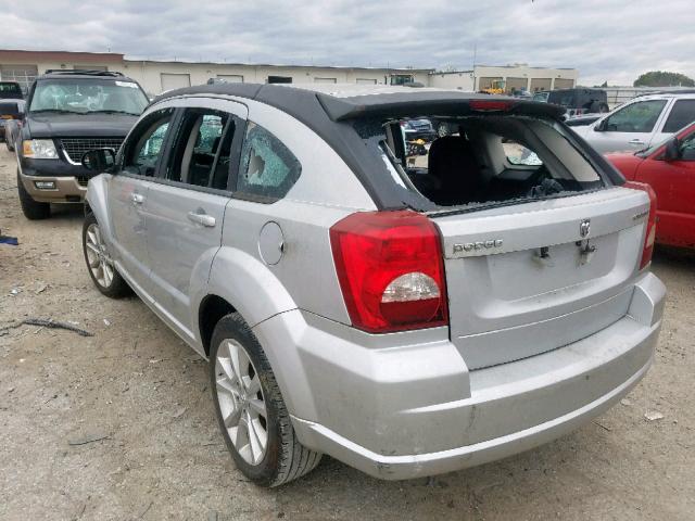 1B3CB5HA5BD214657 - 2011 DODGE CALIBER HE SILVER photo 3