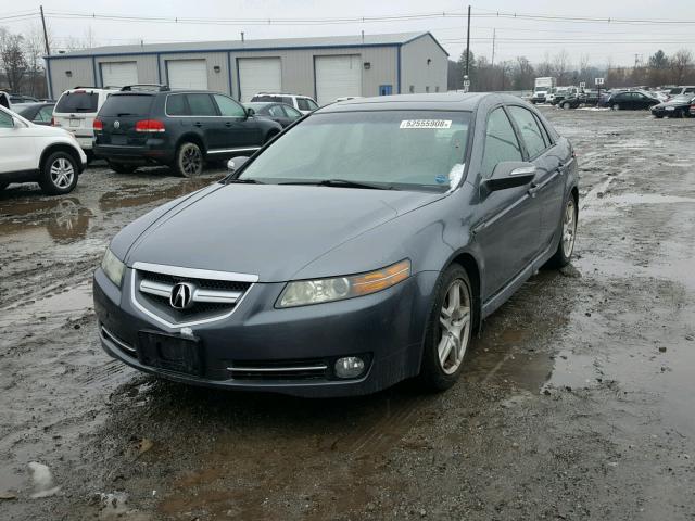 19UUA66208A049183 - 2008 ACURA TL GRAY photo 2