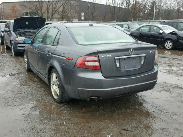 19UUA66208A049183 - 2008 ACURA TL GRAY photo 3