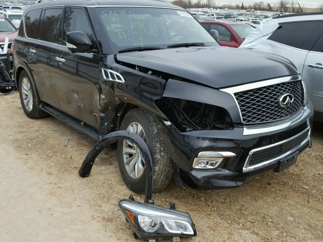 JN8AZ2NE9H9153756 - 2017 INFINITI QX80 BASE BLACK photo 1