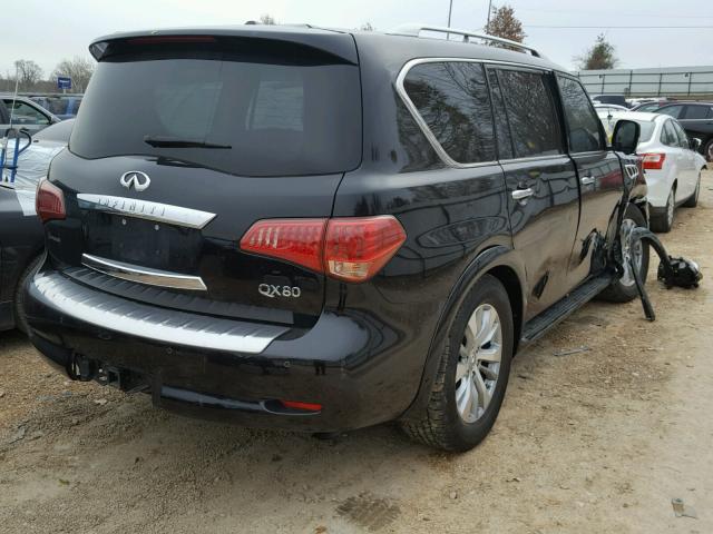 JN8AZ2NE9H9153756 - 2017 INFINITI QX80 BASE BLACK photo 4