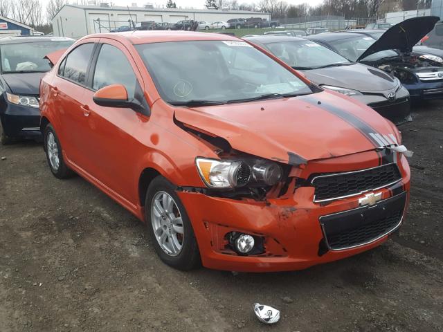 1G1JA5SH8C4227492 - 2012 CHEVROLET SONIC LS 橙色 照片 1