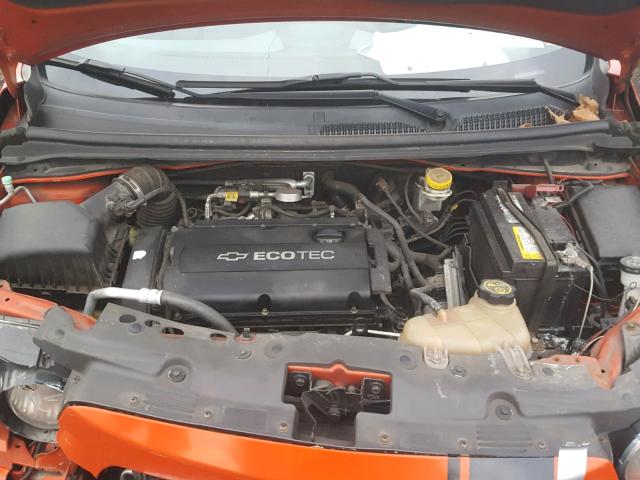 1G1JA5SH8C4227492 - 2012 CHEVROLET SONIC LS 橙色 照片 7