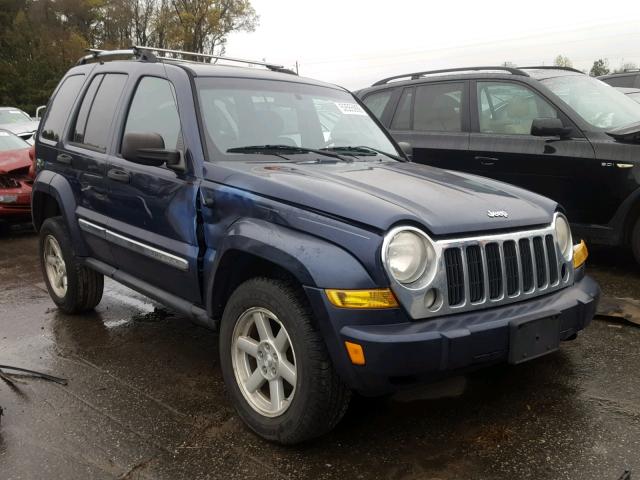 1J4GL58K17W523277 - 2007 JEEP LIBERTY LI BLUE photo 1