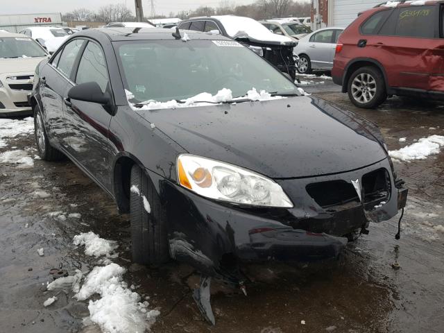 1G2ZH57N984180053 - 2008 PONTIAC G6 GT BLACK photo 1