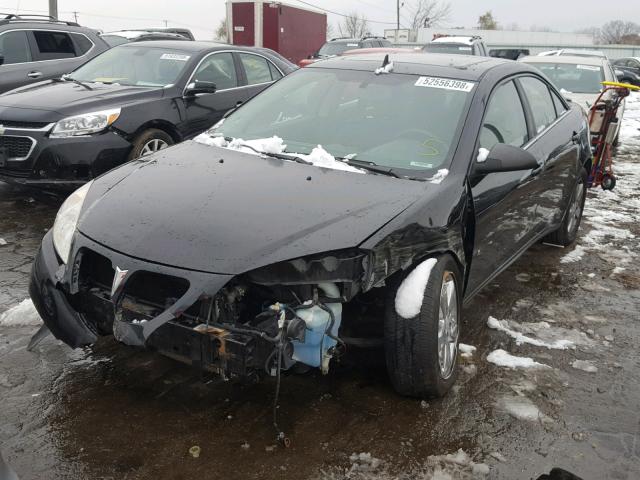 1G2ZH57N984180053 - 2008 PONTIAC G6 GT BLACK photo 2