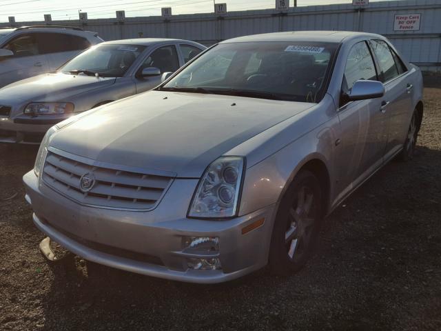 1G6DW677960193850 - 2006 CADILLAC STS SILVER photo 2