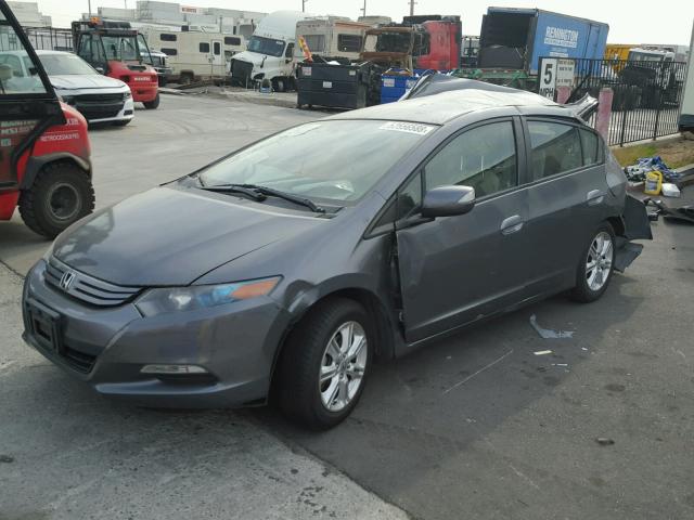 JHMZE2H72AS042101 - 2010 HONDA INSIGHT EX GRAY photo 2