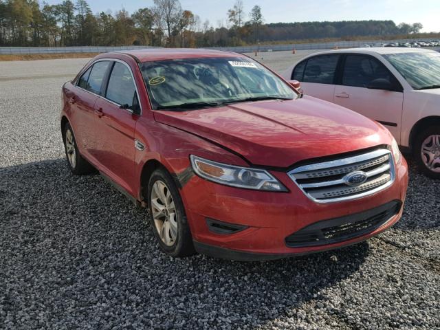 1FAHP2EW3AG126147 - 2010 FORD TAURUS SEL RED photo 1