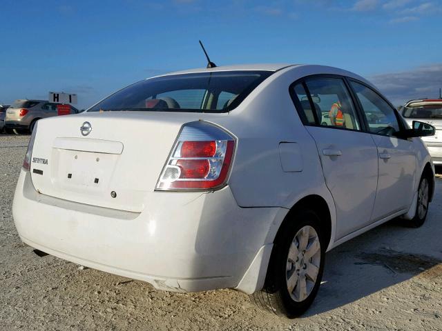 3N1AB61E38L720051 - 2008 NISSAN SENTRA 2.0 WHITE photo 4