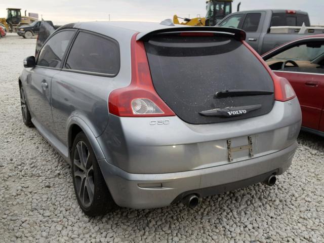 YV1MK672282068977 - 2008 VOLVO C30 T5 GRAY photo 3